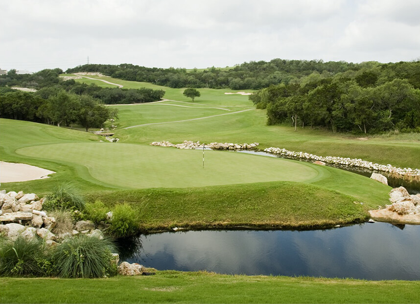 Golf course in San Antonio, Texas